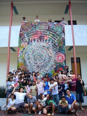 Circle Painting ở Indonesia